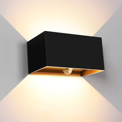Modern Minimalist Aluminum Rectangular LED Wall Sconce Lamp