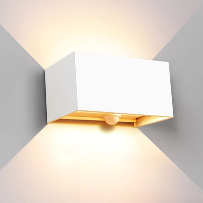 Modern Minimalist Aluminum Rectangular LED Wall Sconce Lamp
