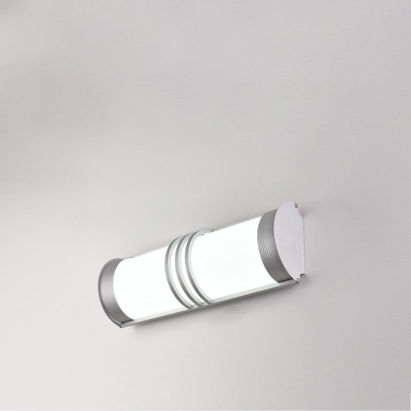 Acrylic & Iron Half-Round Long LED Wall Sconce Lamp