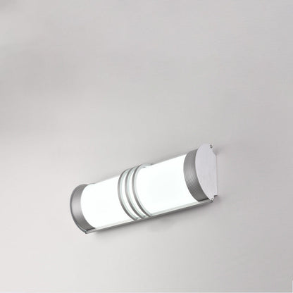 Acrylic & Iron Half-Round Long LED Wall Sconce Lamp