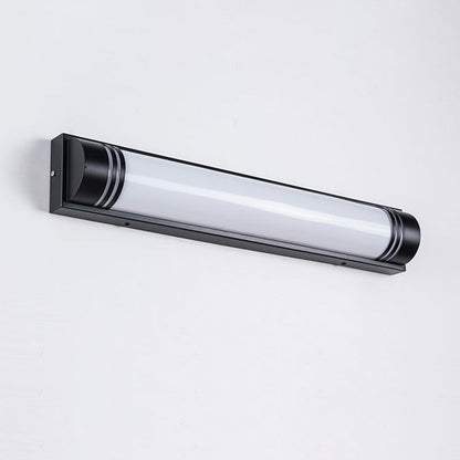 Acrylic Steel Rectangular Striped LED Wall Sconce Lamp