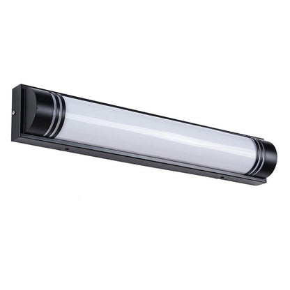 Acrylic Steel Rectangular Striped LED Wall Sconce Lamp