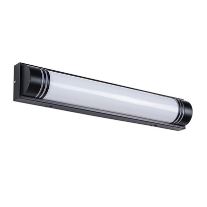 Acrylic Steel Rectangular Striped LED Wall Sconce Lamp