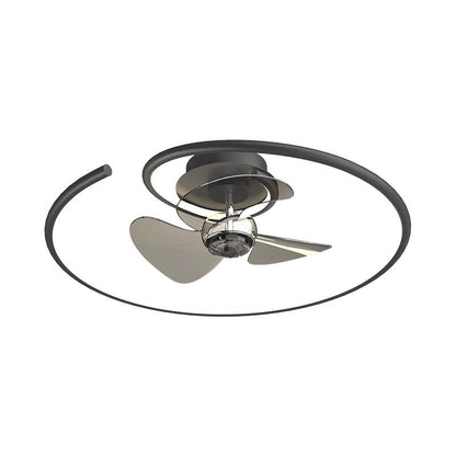 Contemporary Aluminum Ceiling Fan Light