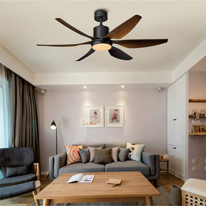 Contemporary Copper Ceiling Fan Light
