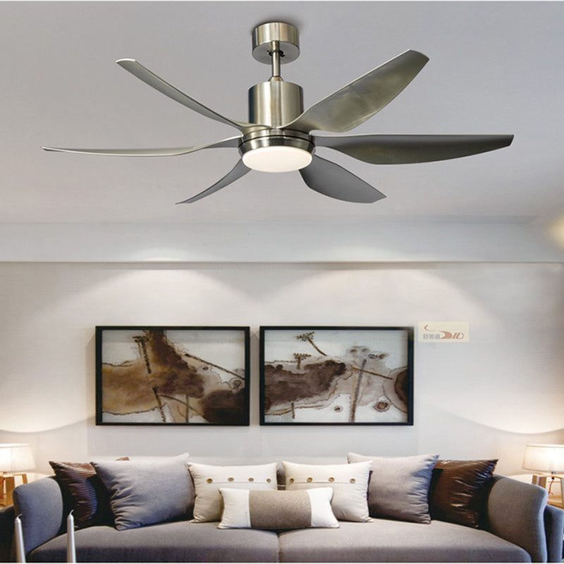 Contemporary Copper Ceiling Fan Light