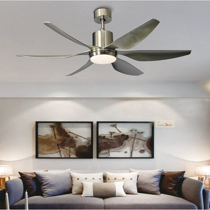Contemporary Copper Ceiling Fan Light