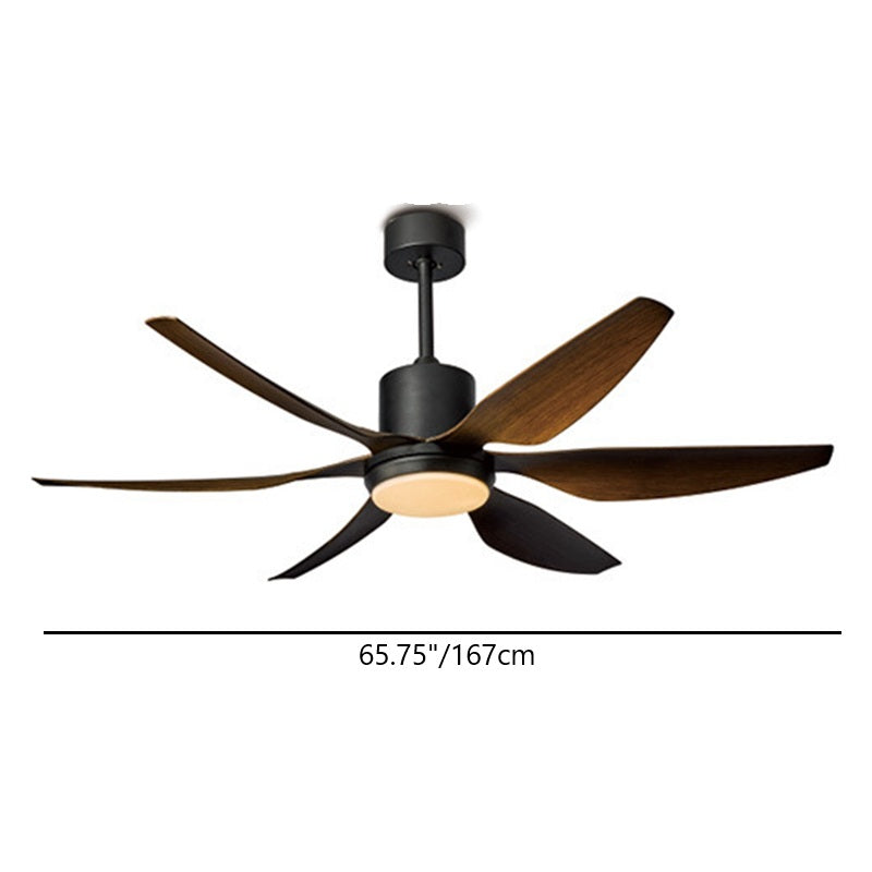 Contemporary Copper Ceiling Fan Light