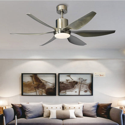 Contemporary Copper Ceiling Fan Light