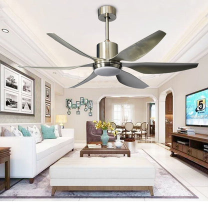 Contemporary Copper Ceiling Fan Light