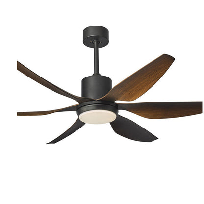 Contemporary Copper Ceiling Fan Light