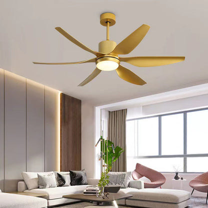 Contemporary Copper Ceiling Fan Light