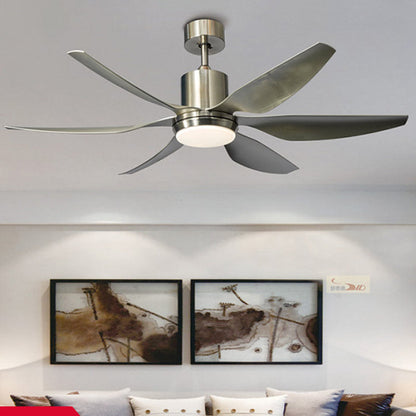 Contemporary Copper Ceiling Fan Light