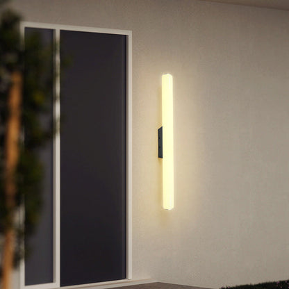 Acrylic Aluminum Cylindrical Strip LED Wall Sconce Lamp