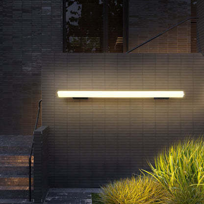 Acrylic Aluminum Cylindrical Strip LED Wall Sconce Lamp