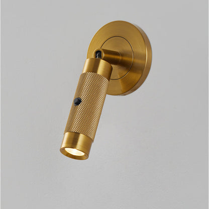 Scandinavian Aluminum Cylinder Round LED Wall Sconce Lamp