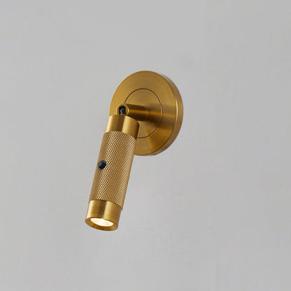 Scandinavian Aluminum Cylinder Round LED Wall Sconce Lamp