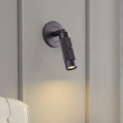 Scandinavian Aluminum Cylinder Round LED Wall Sconce Lamp