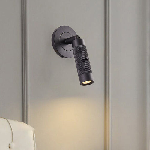 Scandinavian Aluminum Cylinder Round LED Wall Sconce Lamp