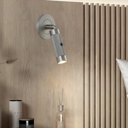 Scandinavian Aluminum Cylinder Round LED Wall Sconce Lamp