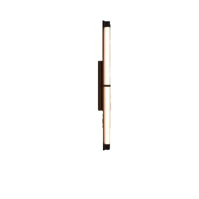 Scandinavian Glass Rectangle Cylinder LED Wall Sconce Lamp