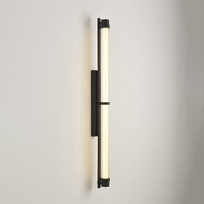 Scandinavian Glass Rectangle Cylinder LED Wall Sconce Lamp