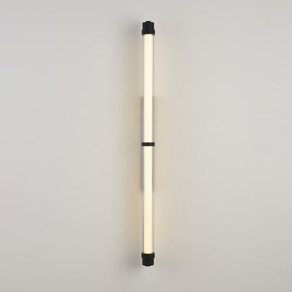 Scandinavian Glass Rectangle Cylinder LED Wall Sconce Lamp