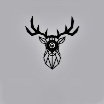 Iron Deer Butterfly Snowflake 1-Light Wall Sconce Lamp