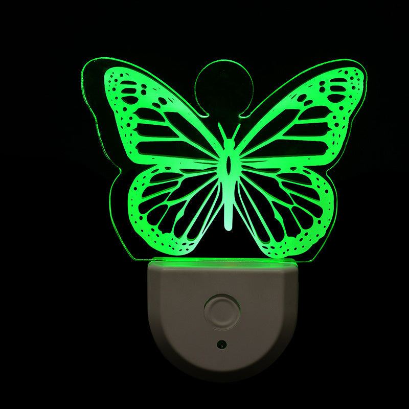 Acrylic Cartoon Pattern LED Wall Sconce Lamp Night Light