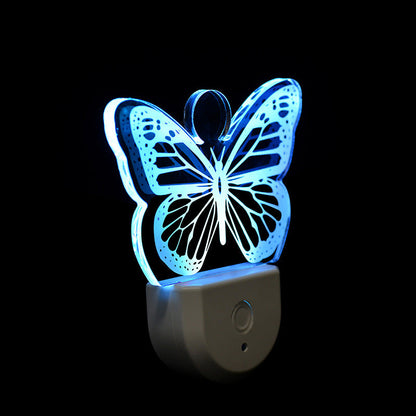 Acrylic Cartoon Pattern LED Wall Sconce Lamp Night Light