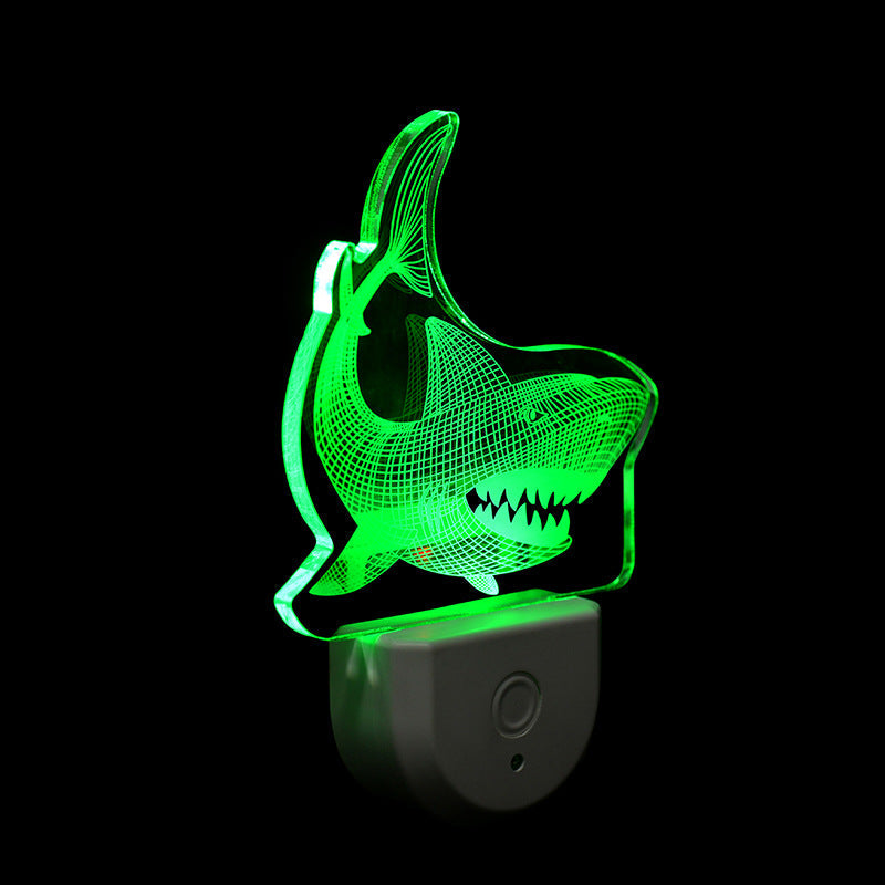 Acrylic Cartoon Pattern LED Wall Sconce Lamp Night Light
