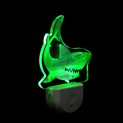 Acrylic Cartoon Pattern LED Wall Sconce Lamp Night Light