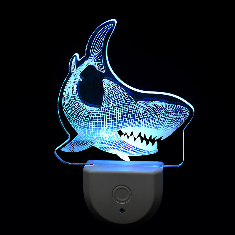 Acrylic Cartoon Pattern LED Wall Sconce Lamp Night Light