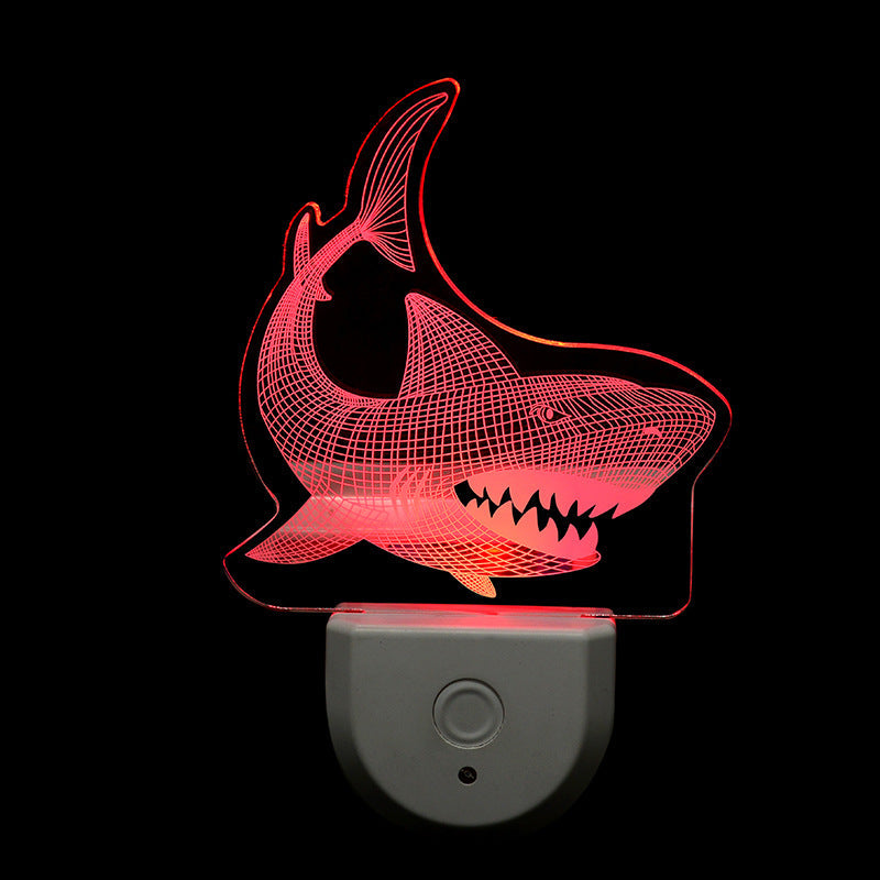 Acrylic Cartoon Pattern LED Wall Sconce Lamp Night Light