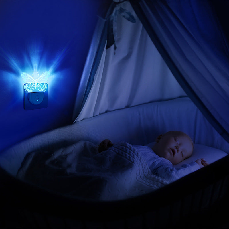Acrylic Cartoon Pattern LED Wall Sconce Lamp Night Light