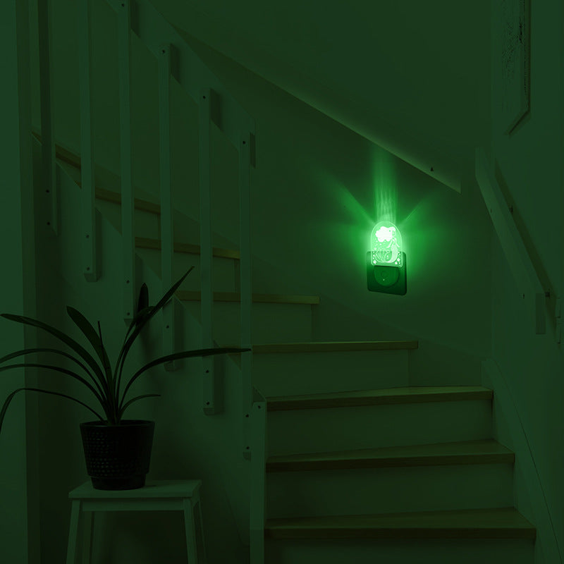 Acrylic Cartoon Pattern LED Wall Sconce Lamp Night Light