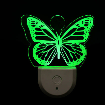 Acrylic Cartoon Pattern LED Wall Sconce Lamp Night Light