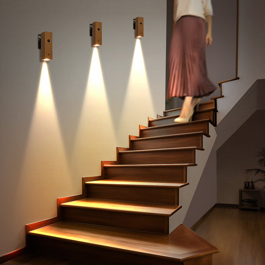 Rechargeable Cylinder LED Wall Sconce Lamp Spotlight