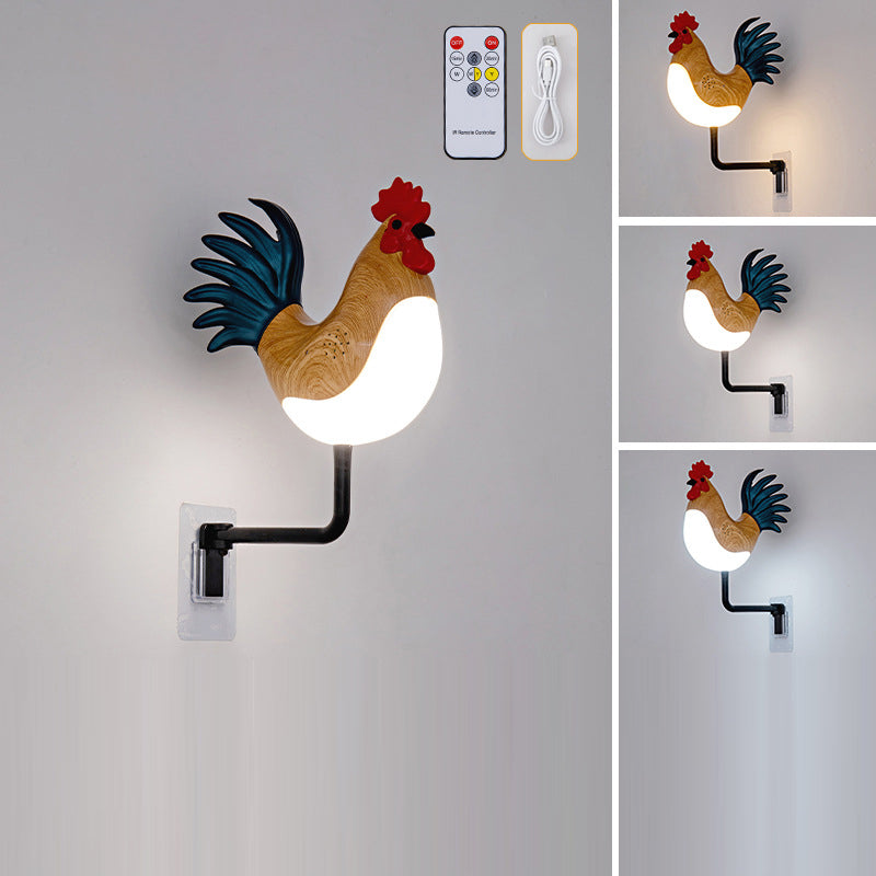 Rechargeable LED Wall Sconce Lamp Night Light