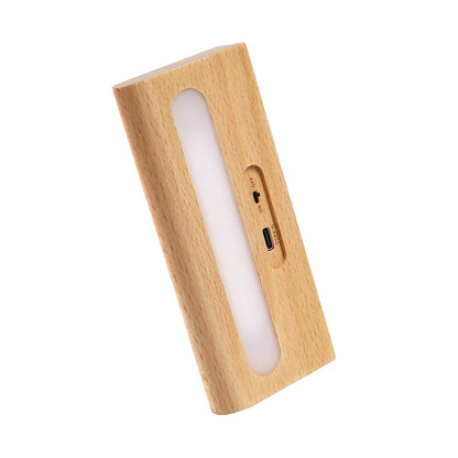 Rechargeable Rectangular LED Wall Sconce Lamp Night Light