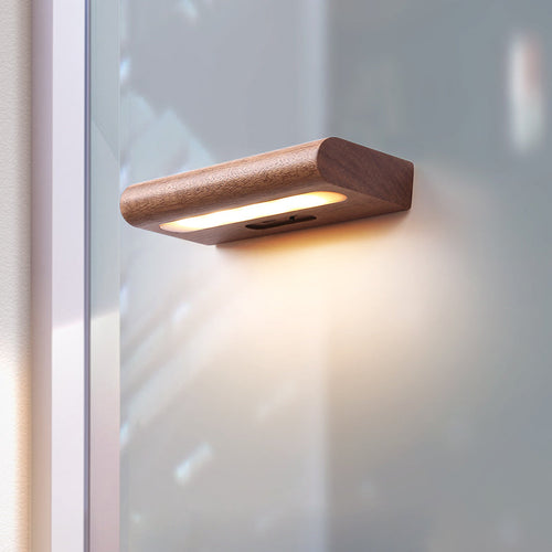 Rechargeable Rectangular LED Wall Sconce Lamp Night Light