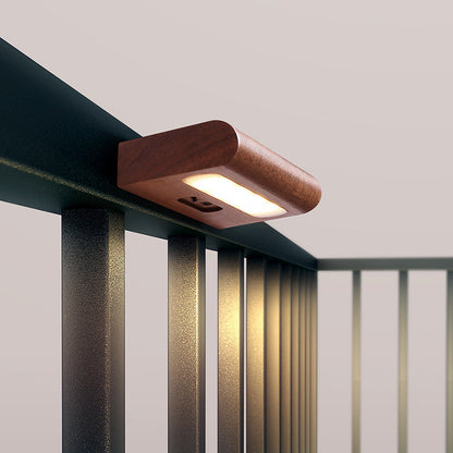 Rechargeable Rectangular LED Wall Sconce Lamp Night Light