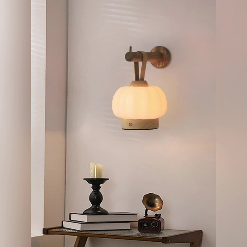 Rechargeable Hanging LED Wall Sconce Lamp Night Light