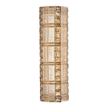 Luxury Crystal & Metal Long Strip LED Wall Sconce Lamp