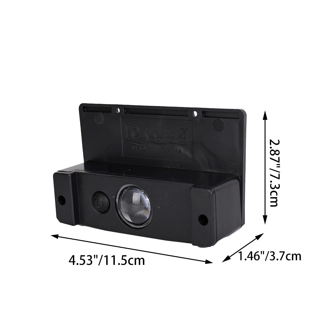 Simplicity Waterproof ABS Rectangular LED Wall Sconce Lamp