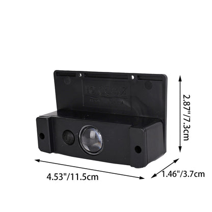Simplicity Waterproof ABS Rectangular LED Wall Sconce Lamp
