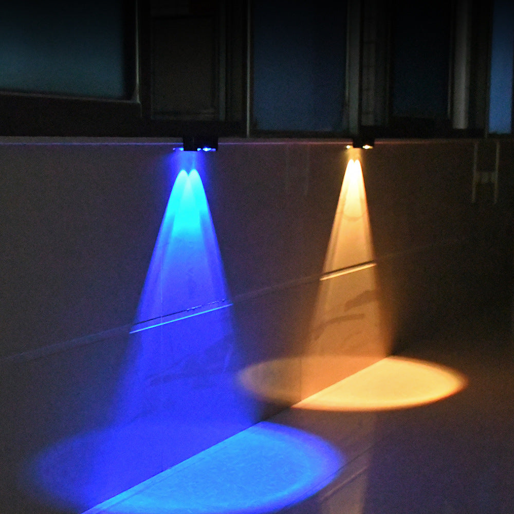 Simplicity Waterproof ABS Rectangular LED Wall Sconce Lamp