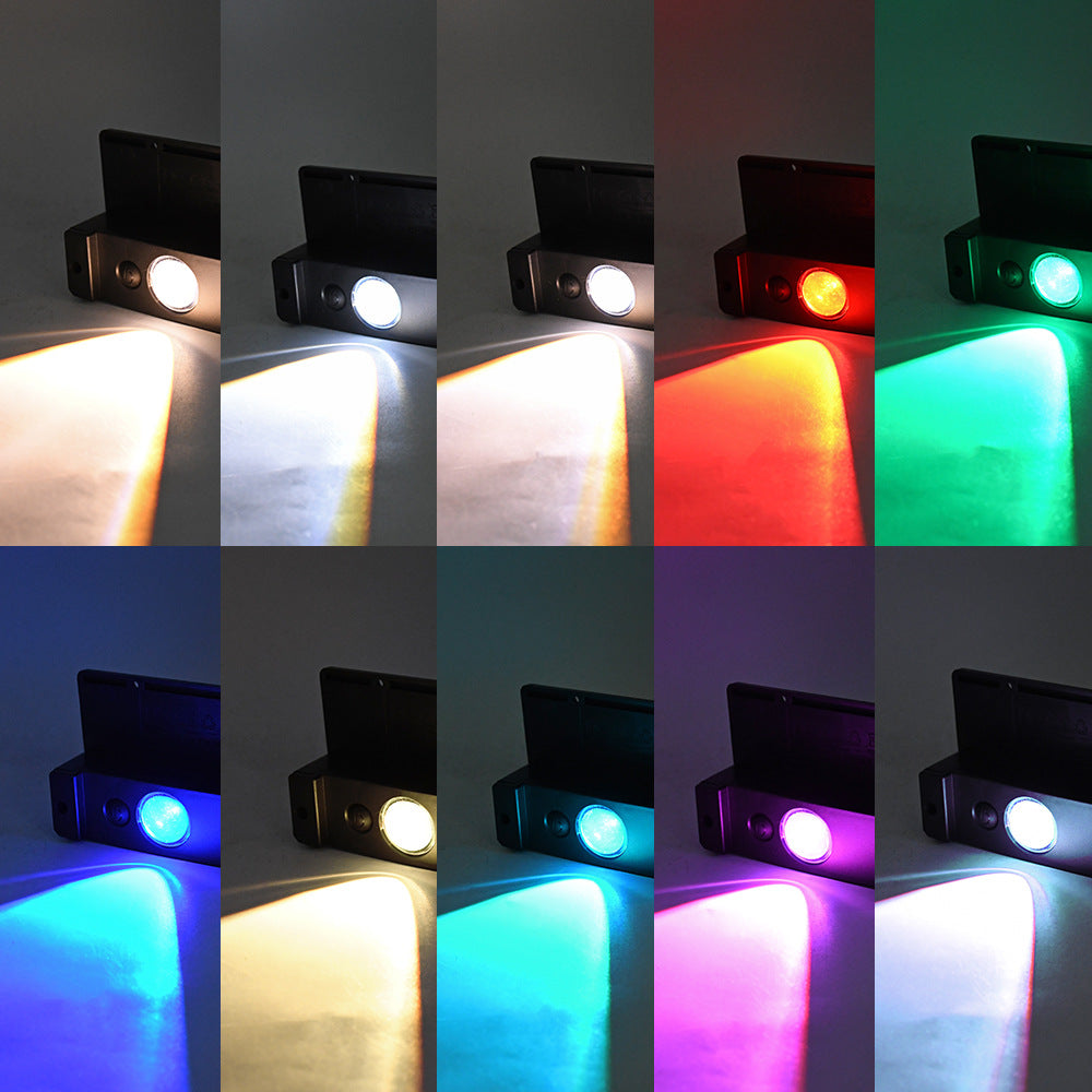 Simplicity Waterproof ABS Rectangular LED Wall Sconce Lamp