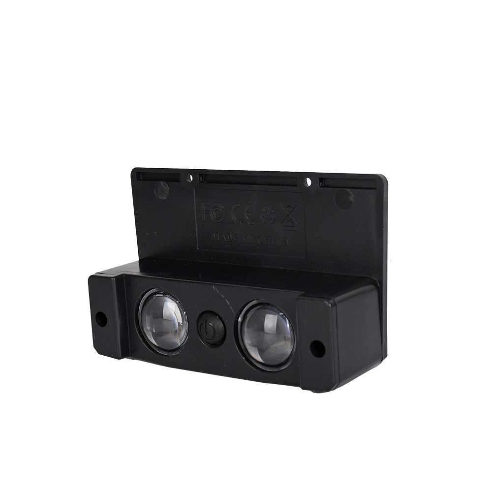 Simplicity Waterproof ABS Rectangular LED Wall Sconce Lamp