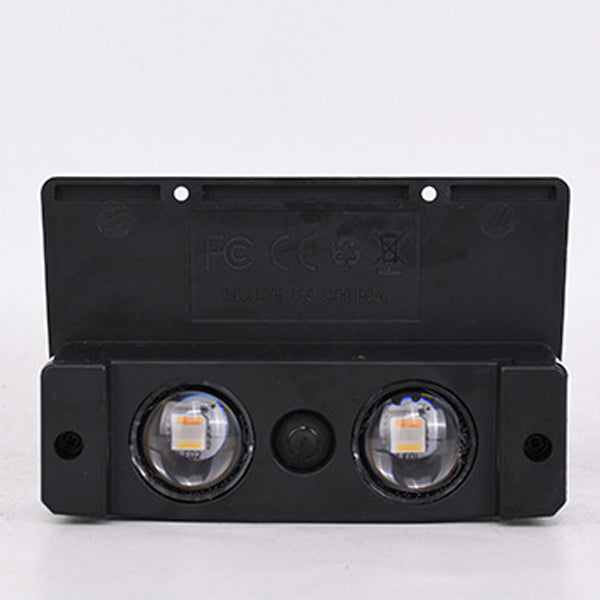 Simplicity Waterproof ABS Rectangular LED Wall Sconce Lamp